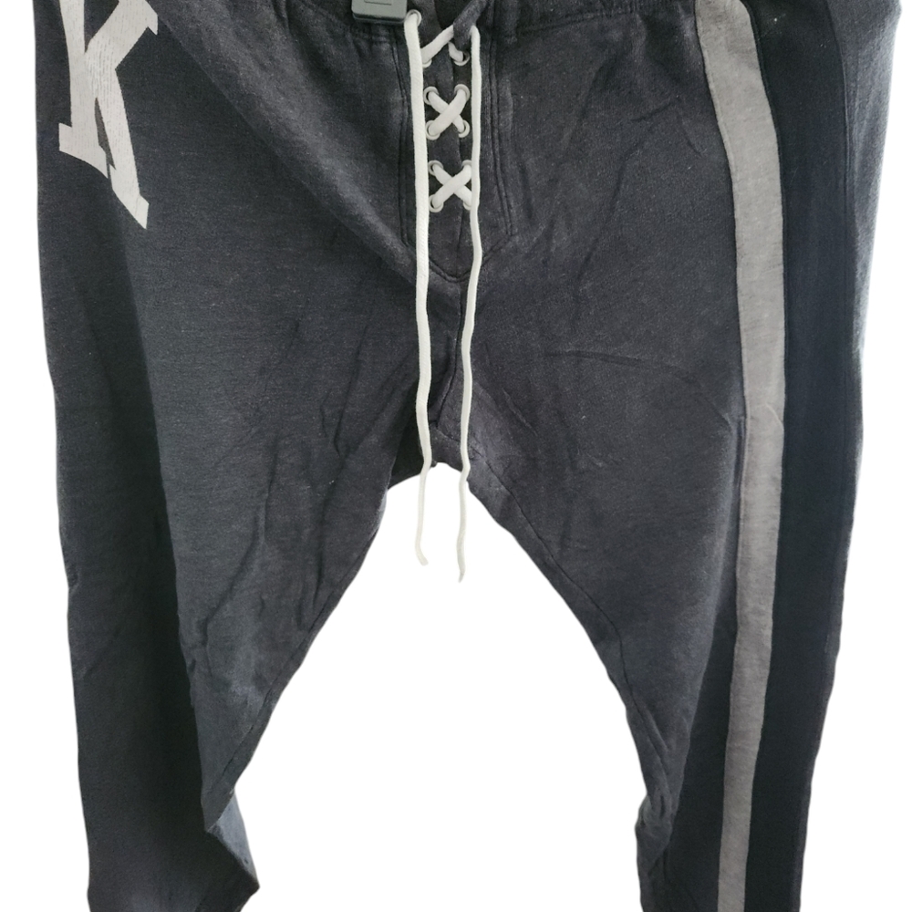 Gray sweats pink